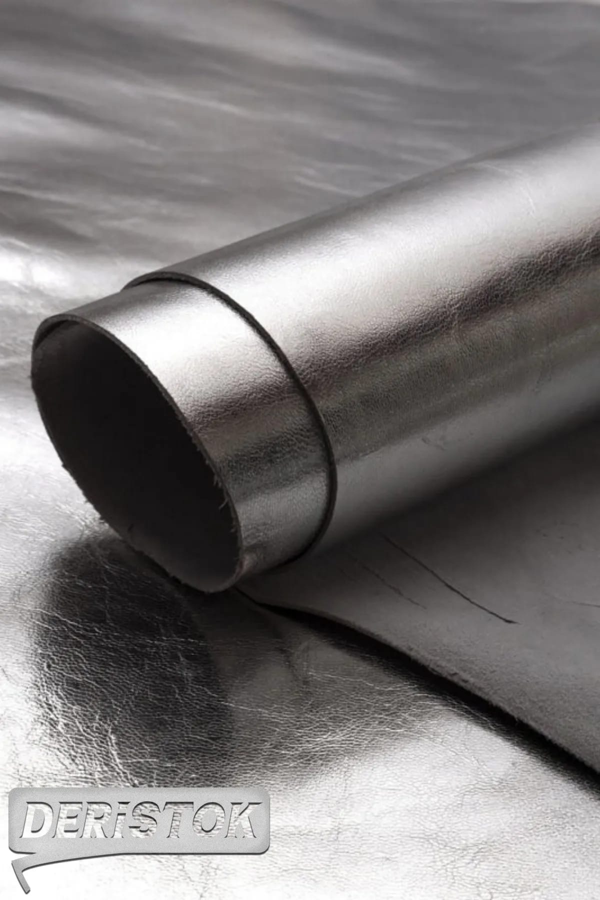 Kağıt Baskılı Oğlak Derisi Gümüş - 1