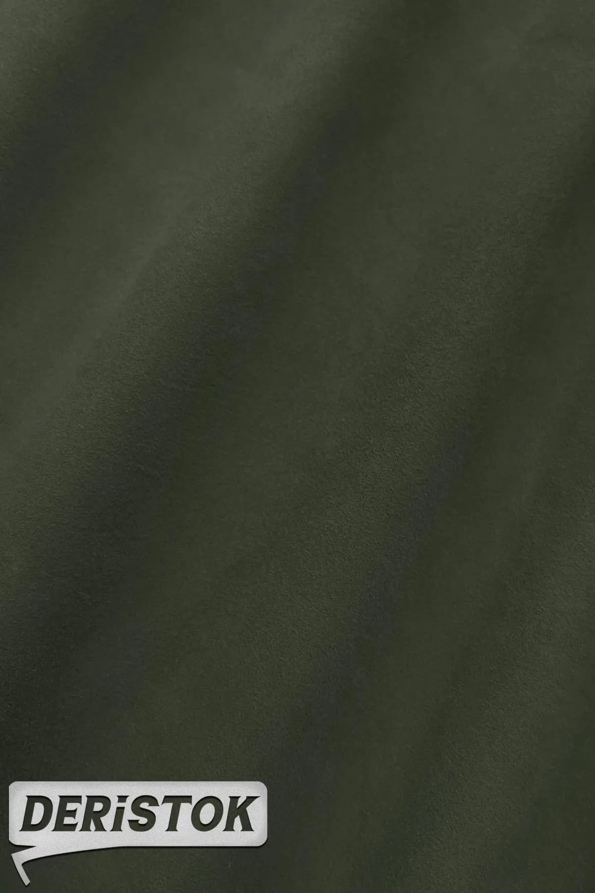 Oğlak Süet Deri Koyu Yeşil