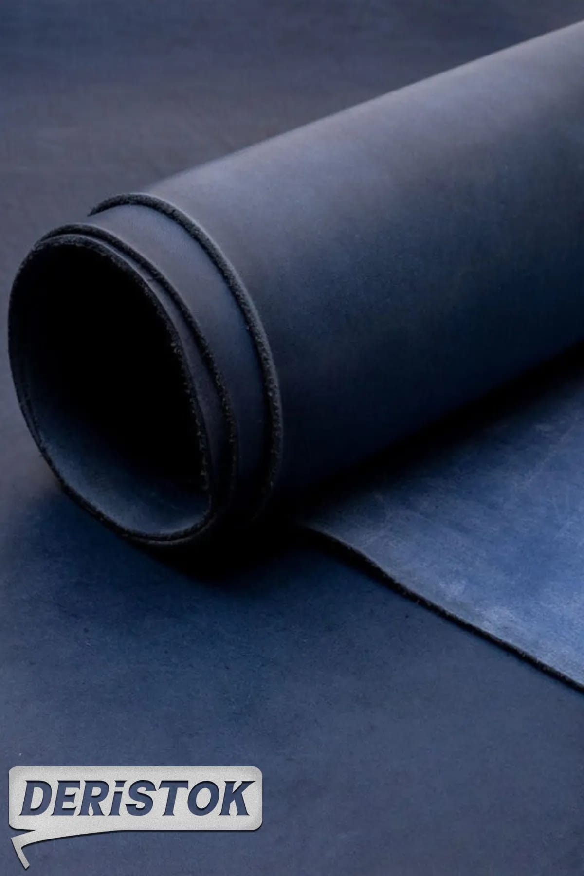 Koşumluk Vejetal Deri Lacivert - 1