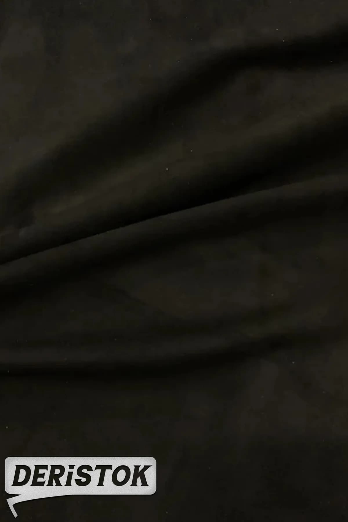 Oğlak Süet Deri Siyah