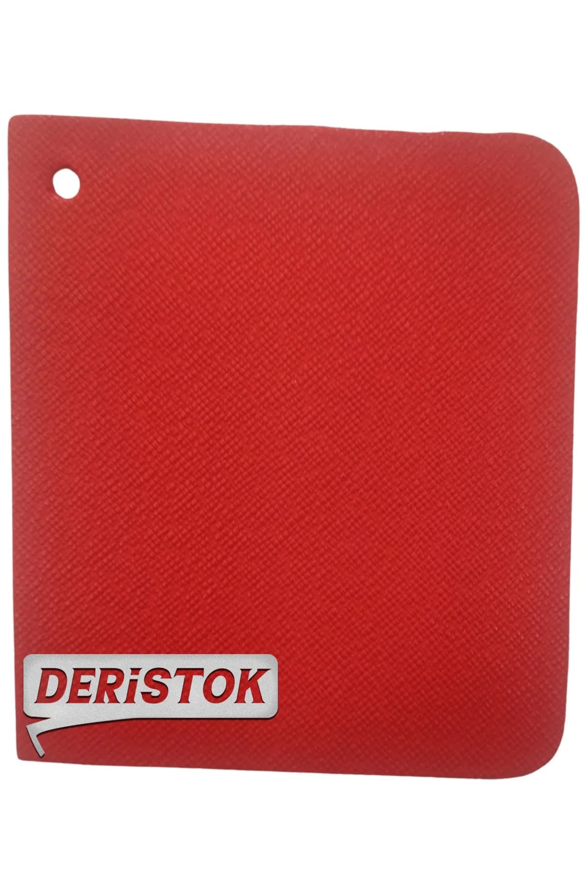 Çantalık Çuval Desenli Deri Mercan