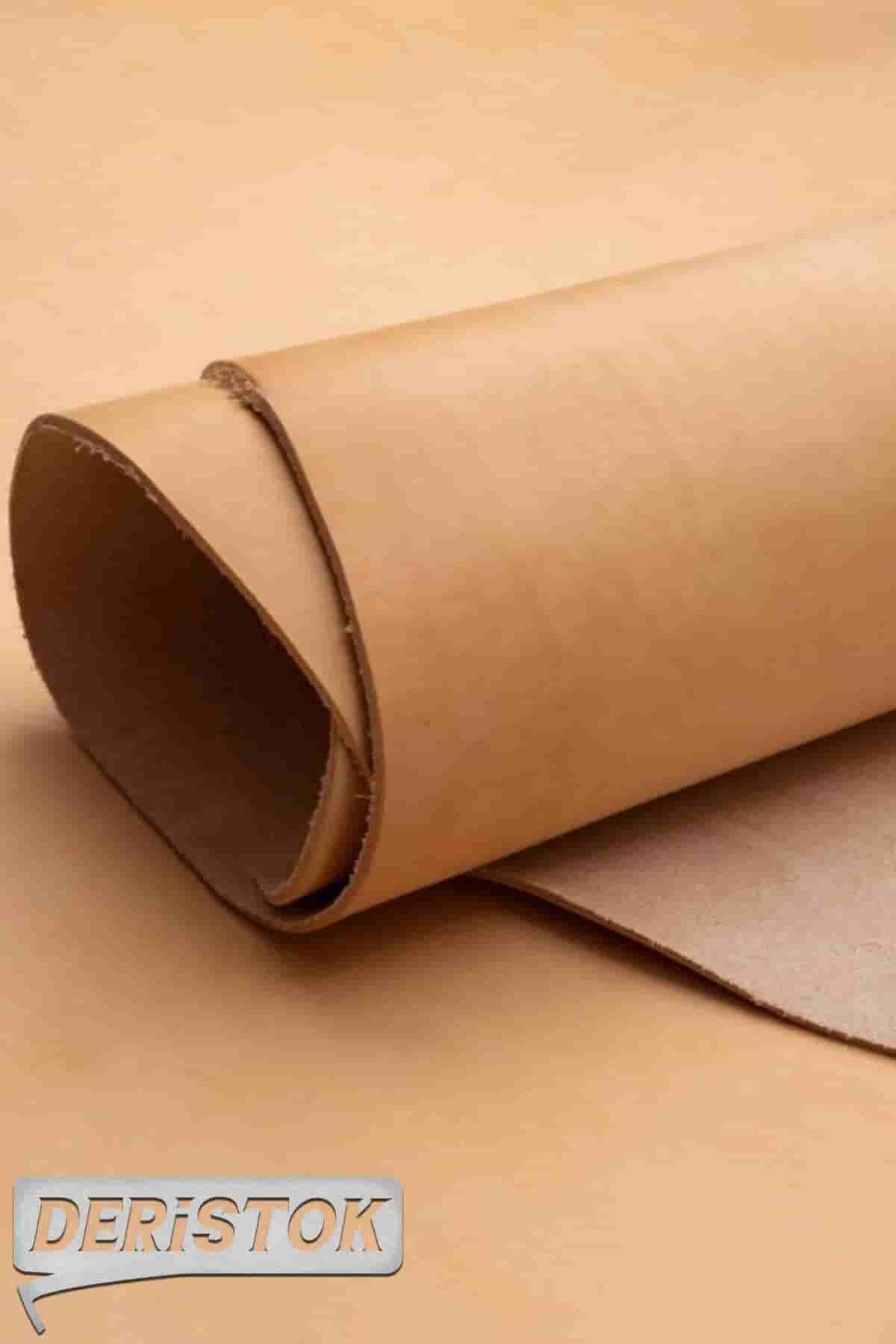 Koşumluk Vejetal Deri Bej