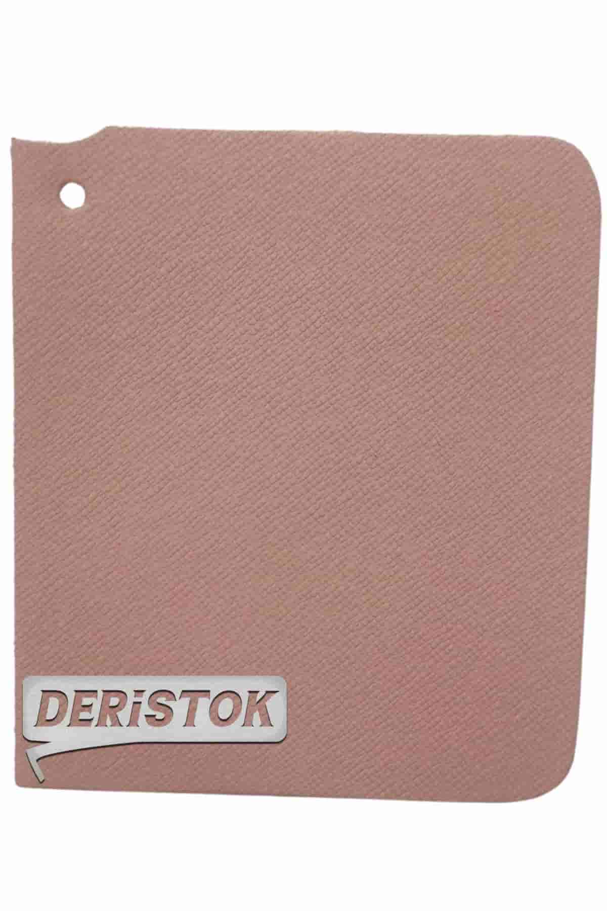 Çantalık Çuval Desenli Deri Pembe