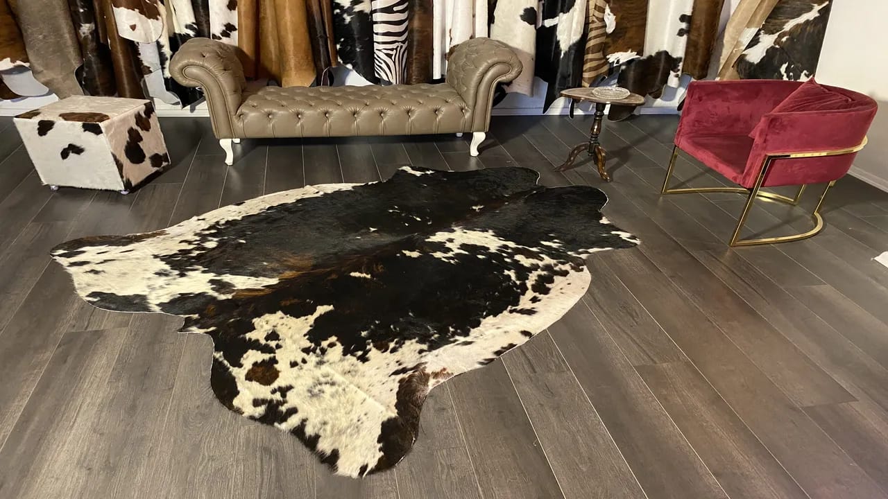 Fiesta Leather Art Hakiki Deri Dana Postu Üç Renk 185 x 205 - 1