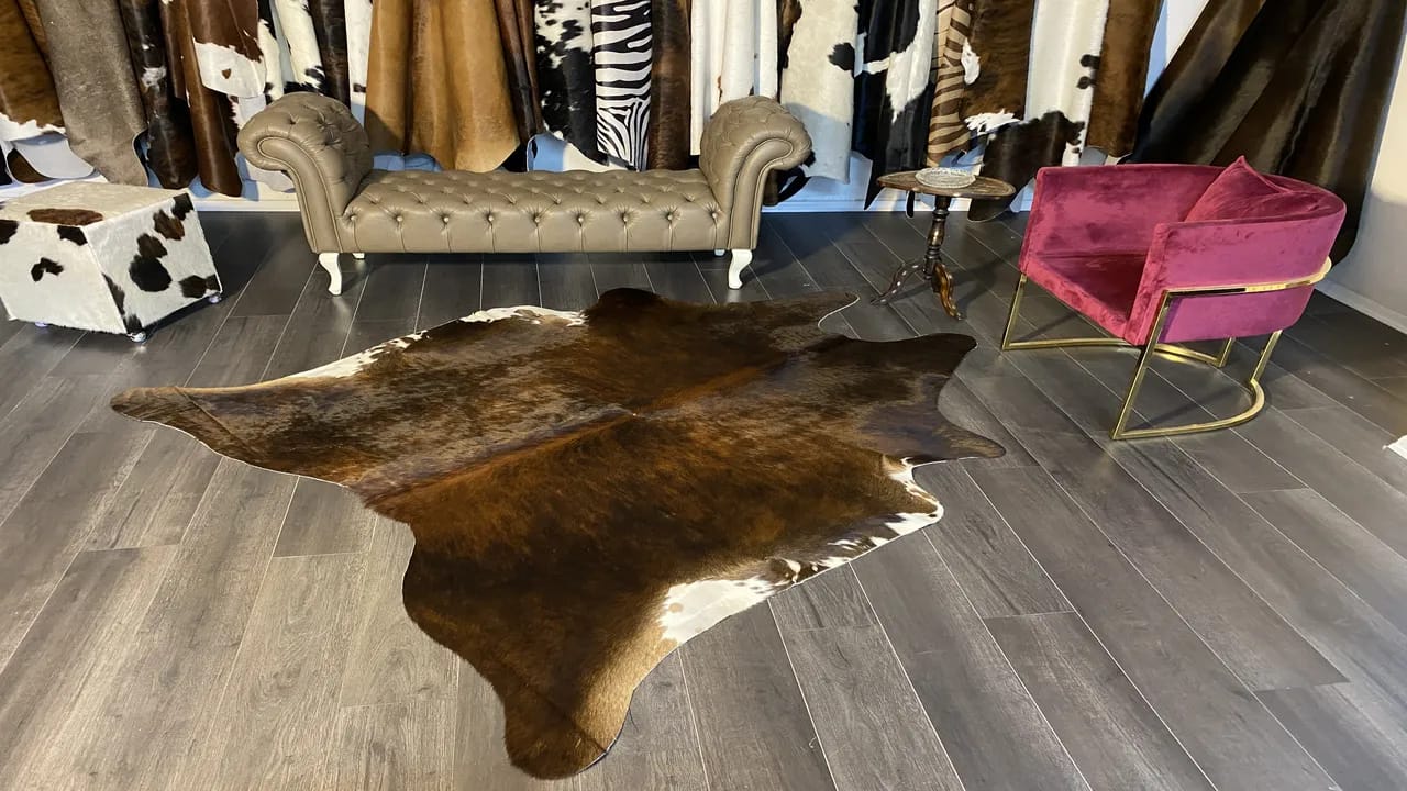 Fiesta Leather Art Hakiki Deri Dana Postu Egzotik 190 x 220 - 1